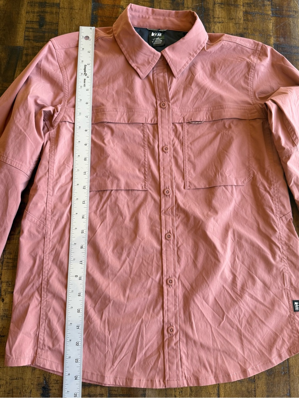 NWT REI Co-op Sahara Shirt Women’s S Sunfade Clay Hiking Camping - Picture 5 of 12